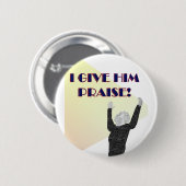 Ich gebe ihm Lob Button (Vorne & Hinten)