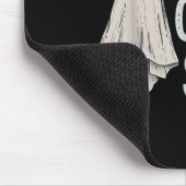 Ich gebe kein Blatt Boo Funny Halloween Mousepad (Ecke)