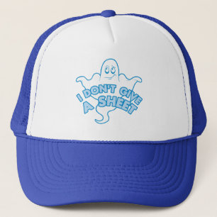 Ich gebe kein Blatt - Funny Ghost-Zitat Truckerkappe