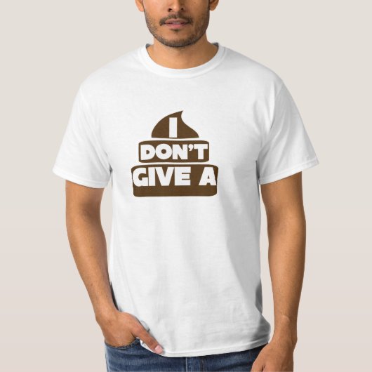 Ich gebe kein POO T-Shirt (Vorderseite)