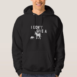 Ich gebe kein Ratten-Geschenk lustigen Donkey, Ani Hoodie