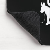 Ich gebe kein Ratten-Geschenk lustigen Donkey, Ani Mousepad (Ecke)