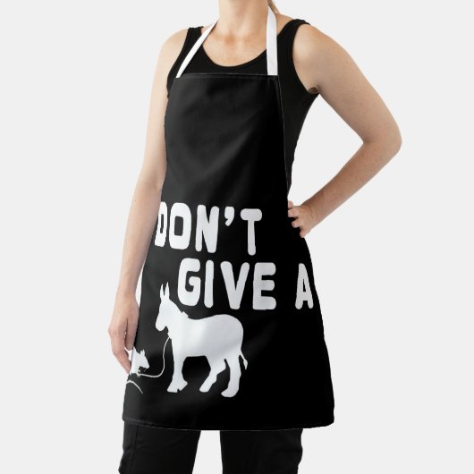 Ich gebe kein Ratten-Geschenk lustigen Donkey, Ani Schürze (InSitu)