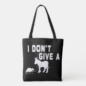 Ich gebe kein Ratten-Geschenk lustigen Donkey, Ani Tasche (Rückseite)