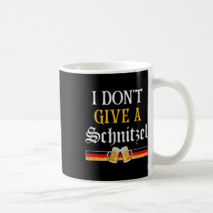 Ich gebe kein Schnitzel deutscher Bierbraut Wurst  Kaffeetasse