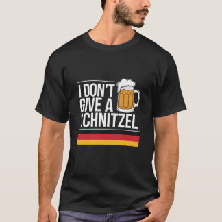 Ich gebe kein Schnitzel Deutscher Bierwurst T-Shirt