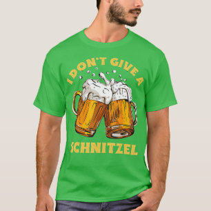 Ich gebe kein Schnitzel Deutschland Oktoberfest Di T-Shirt