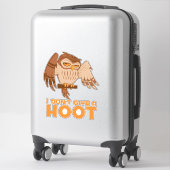 Ich gebe keine Hoowl Aufkleber (Koffer)