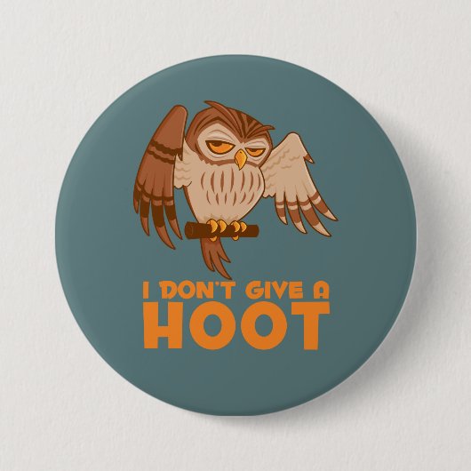 Ich gebe keine Hoowl Button (Vorderseite)