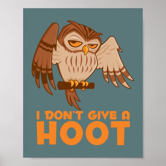 Ich gebe keine Hoowl Poster (Vorne)