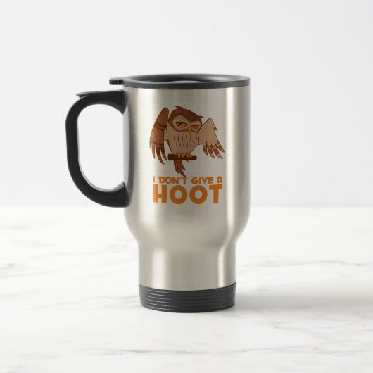 Ich gebe keine Hoowl Reisebecher (Links)