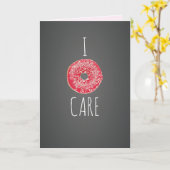 Ich gebe keine Pflegekarte ab Karte (Gelbe Blume)