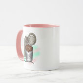 Ich gebe keine Ratte! Rattenbohnen und Bake Tasse (Vorderseite Links)