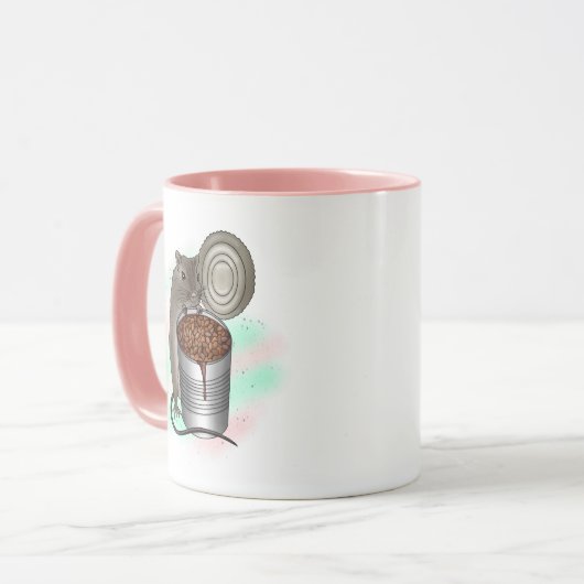 Ich gebe keine Ratte! Rattenbohnen und Bake Tasse (Vorderseite Links)