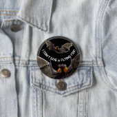 Ich gebe keinen Fliegenfuchs Button (Beispiel)