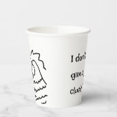 Ich gebe keinen Kluck Pappbecher (Links)