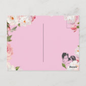 Ich gebe keinen schicken Tzu Postkarte (Rückseite)