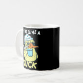 Ich gebe mir keine Duckkaffee Kaffeetasse (Vorderseite Links)