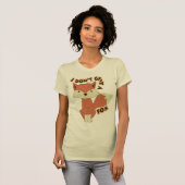Ich gebe nicht einen Fuchs T-Shirt (Vorne ganz)