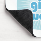 Ich gebe nicht getweetete! mousepad (Ecke)