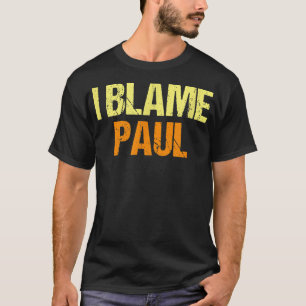 Ich gebe Paul Funny Friends Spaß Buddy weiß alles T-Shirt
