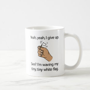 Ich gebe - Tasse auf
