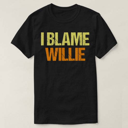 Ich gebe Willie Funny Friends Spaß Buddy Know It A T-Shirt (Design vorne)