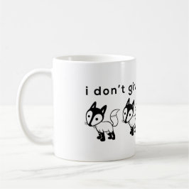 Ich gebe zwei Füchsen Kaffee-Tasse nicht Tasse