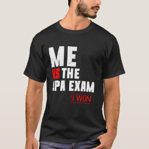 Ich gegen den CPA-Examen Buchhalter Berater T-Shirt