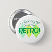 Ich geh Retro! Button (Vorne & Hinten)
