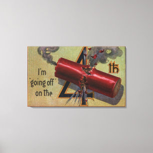 Ich gehe auf den vierten # 2 aus leinwanddruck