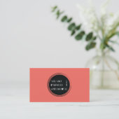 Ich gehe durch Glauben Visitenkarte (Stehend Vorderseite)