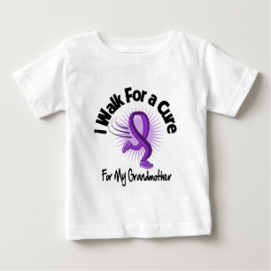 Ich gehe für meine Großmutter - lila Band Baby T-shirt
