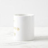 Ich gehe heute Gassi Kaffeetasse (Mittel)