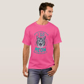 Ich gehe Meow Cat Meme Tee (Vorne ganz)
