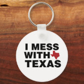 Ich gehe mit Texas zusammen Schlüsselanhänger (Vorderseite)