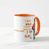 Ich gehe nicht zum Takt meiner eigenen Trommel. IC Tasse (VorderseiteRechts)