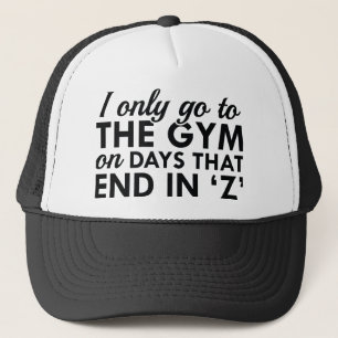 Ich Gehe Nur Ins Fitnessstudio Truckerkappe