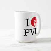 "Ich gehe Providence" Tasse (VorderseiteRechts)