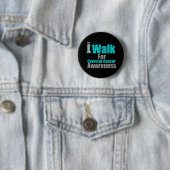 Ich gehe zu Fuß um das Bewusstsein für Gebärmutter Button (Beispiel)