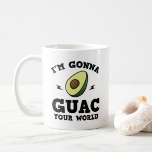 Ich gehe zu Guac Ihre Weltlustige Kaffeetasse