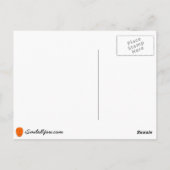 Ich gehe zu Jim - Sende ein Lächeln - Funny Postca Postkarte (Rückseite)