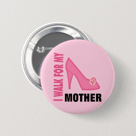 Ich gehe zu meiner Mutter Button (Vorne & Hinten)