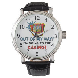 Ich gehe zum Kasino! Armbanduhr