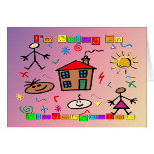 Ich gehe zum Kindergarten