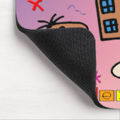 Ich gehe zum Kindergarten Mousepad (Ecke)