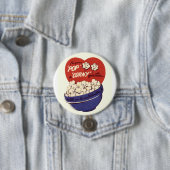 Ich gehe zum Pop ein blöder Fragevalentine-Knopf Button (Beispiel)