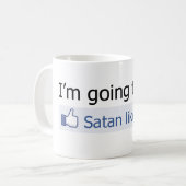 Ich gehe zur Hölle Kaffeetasse (Vorderseite Links)