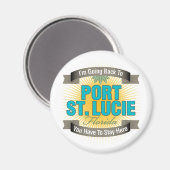 Ich gehe zurück nach Port St. Lucie Magnet (Vorderseite/Rückseite)