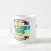 Ich gehe zurück (See-Clarke-Ufer) Kaffeetasse (Vorderseite Links)